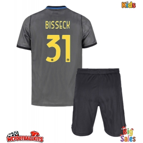 Inter Milan Yann Bisseck #31 Replica Third Stadium Kit for Kids 2026-27 Short Sleeve (+ pants)